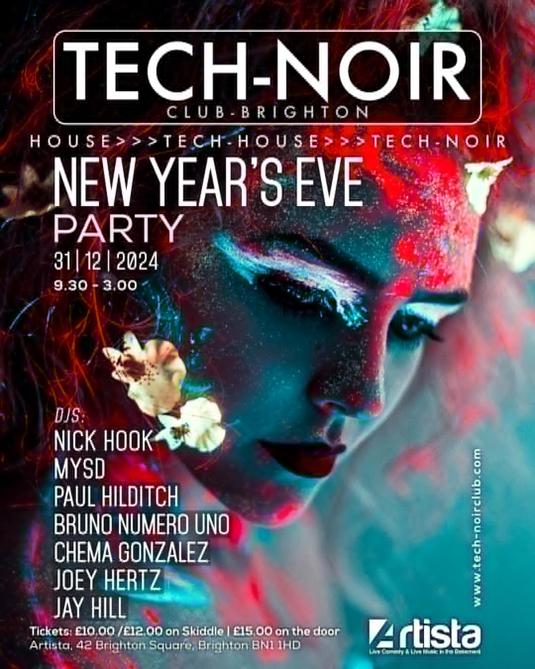 TECH-NOIR Club New Year's Eve Party 2024