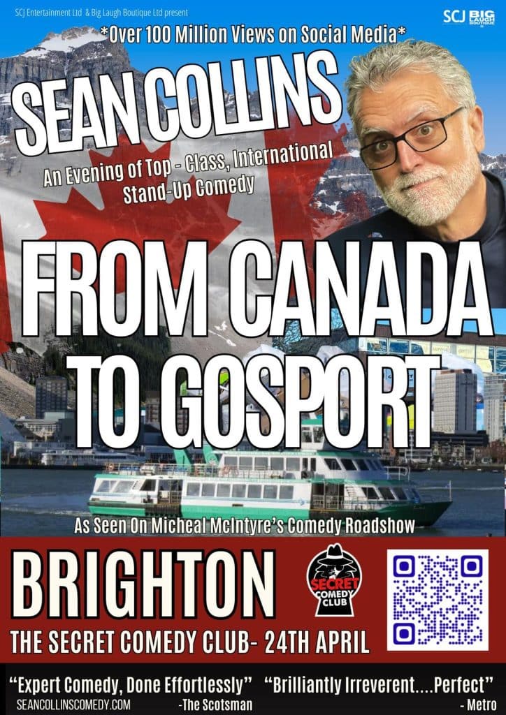 Sean Collins - From Canada to Gosport Comedy Show