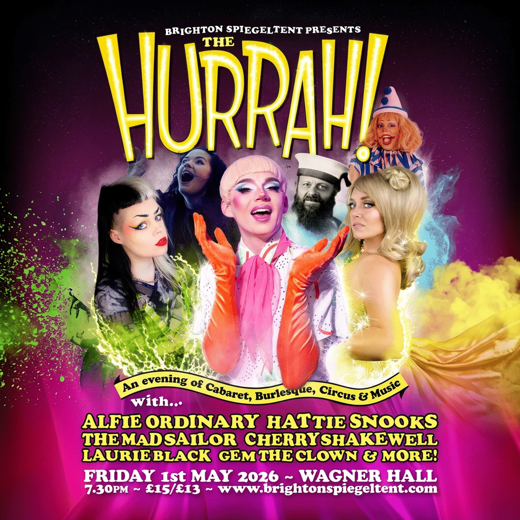 Brighton Spiegeltent Hurrah Brighton Fringe 2026